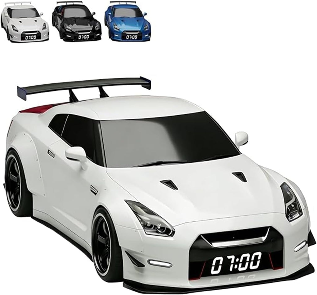 A8 Car Alarm Clock: Realistic Engine Sounds and Dynamic Flame Effects