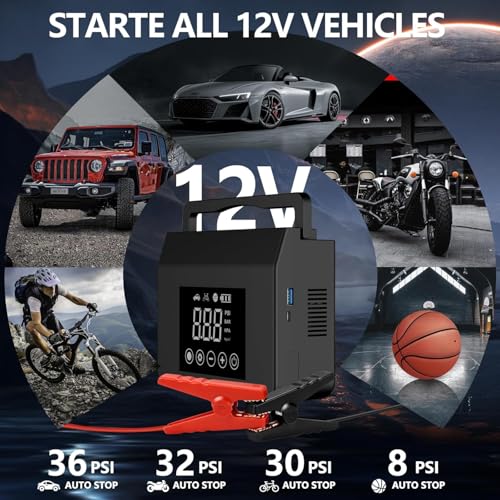 Portable car emergency starter