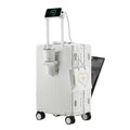 Aluminum alloy frame PC hard shell universal wheel aviation luggage