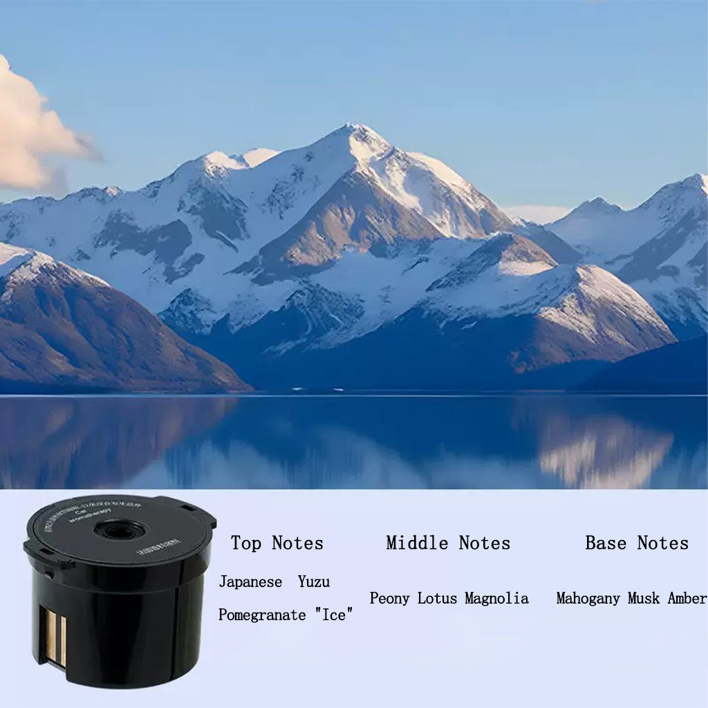 Iceberg atomizing car diffuser